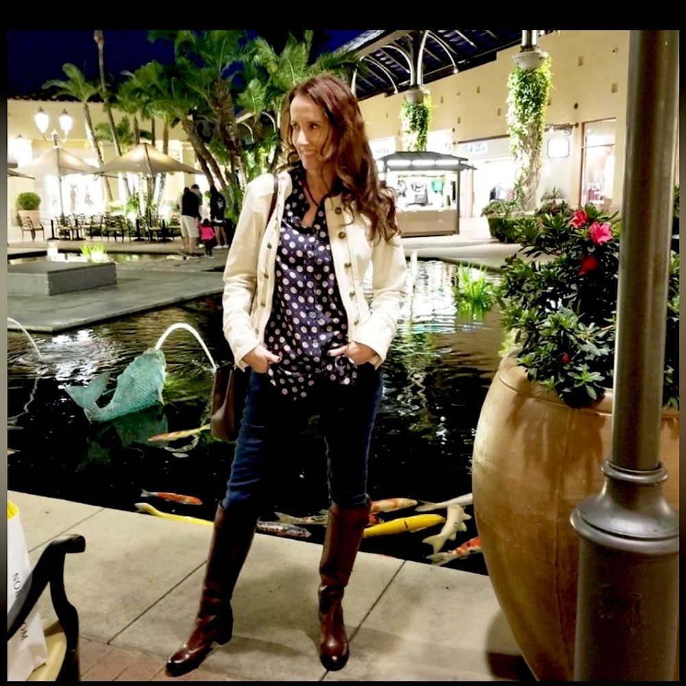 XS/S Banana Republic silk button down blouse